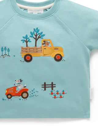 Garden Work Relaxed Tee - Eucalyptus