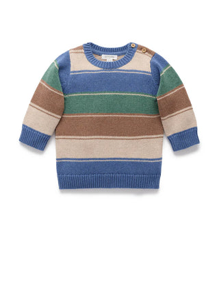FOREST STRIPED JUMPER - FOREST STRIPE