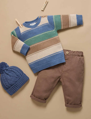 FOREST STRIPED JUMPER - FOREST STRIPE