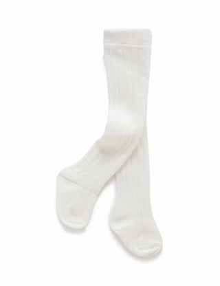 Rib Tights - Vanilla