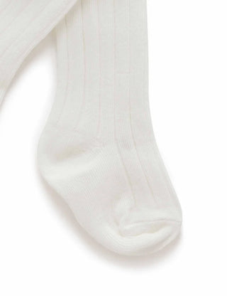 Rib Tights - Vanilla