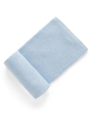 Essentials Textured Blanket - Blue Melange