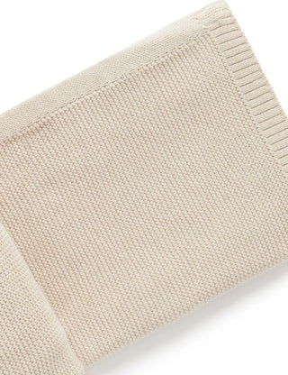 Essentials Textured Blanket - Wheat Melange