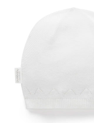 Layette Beanie - Vanilla