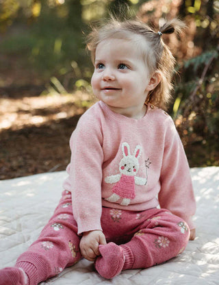 MAGICAL FOREST JUMPER - BLUSH MELANGE