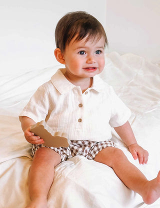 Gingham Set - Milk Choc Gingham