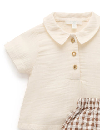 Gingham Set - Milk Choc Gingham
