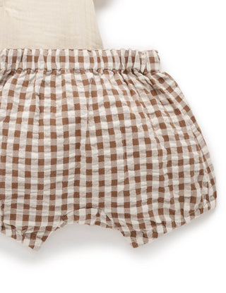 Gingham Set - Milk Choc Gingham