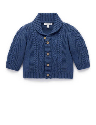 COSY CARDIGAN - MERLIN MELANGE