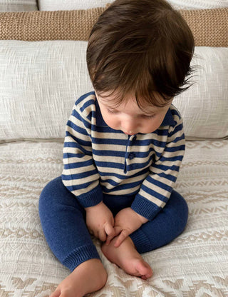 POLO KNIT SET - MERLIN MELANGE