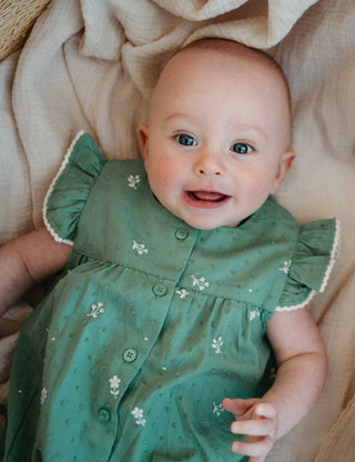 Festive Embroidered Bodysuit