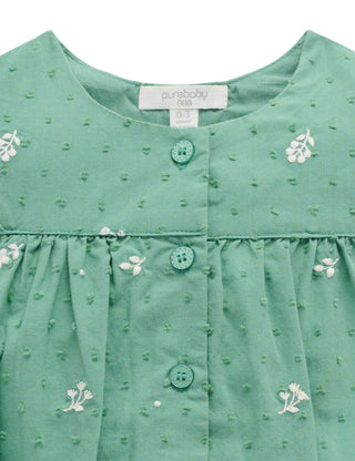 Festive Embroidered Bodysuit