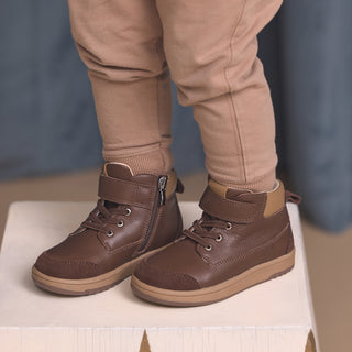 Big Kids Boot - COREY Chocolate