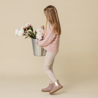 Child - ELECTRIC BOOT Blush Sparkle (LS)