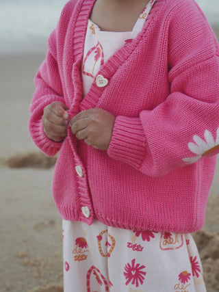 CARDIGAN | RASPBERRY