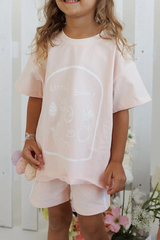 Easter Slouch Tee - Petal