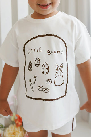 Easter Slouch Tee - Milk Chocolate