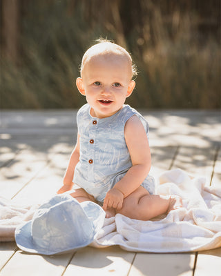 SURFS UP LINEWORK ROMPER