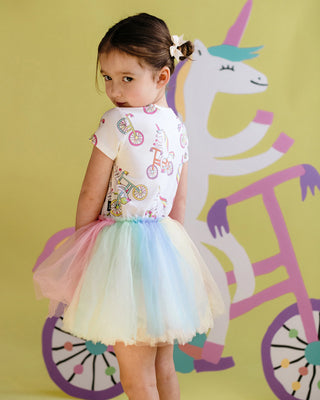 UNICORN BIKE CIRCUS DRESS