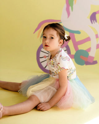 UNICORN BIKE CIRCUS DRESS