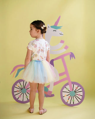 UNICORN BIKE CIRCUS DRESS