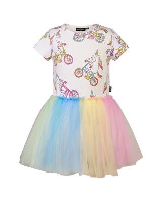 UNICORN BIKE CIRCUS DRESS