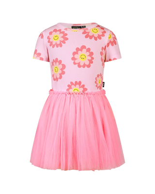 SMILE FLOWER CIRCUS DRESS
