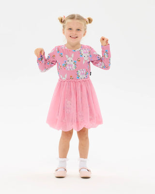HUNNY BUNNY LONG SLEEVE BUBBLE DRESS