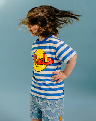 PLANET RAD STRIPE SHORT SLEEVE T-SHIRT