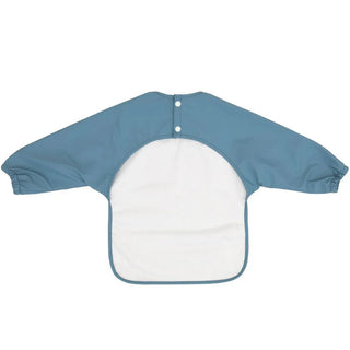 Recycled Long Sleeve Bib - Two-tone Blue