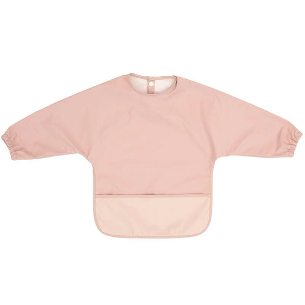 Recycled Long Sleeve Bib - Two-tone Pink