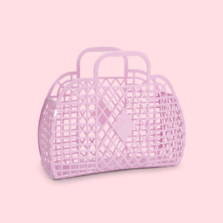Sun Jellies Retro Basket Small - Lilac