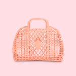 Sun Jellies Retro Basket Small - Peach