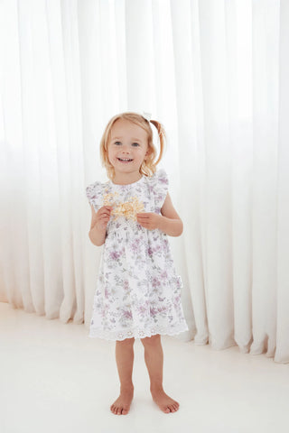 Daisy Floral Ruffle Dress