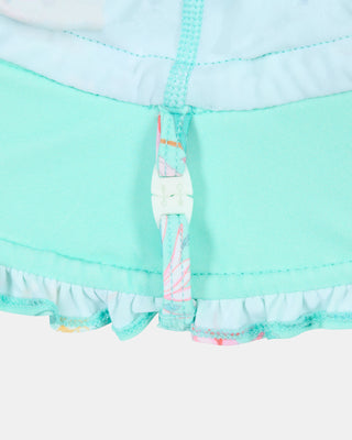 Swim Bell Hat Ripple - Waratah Mint