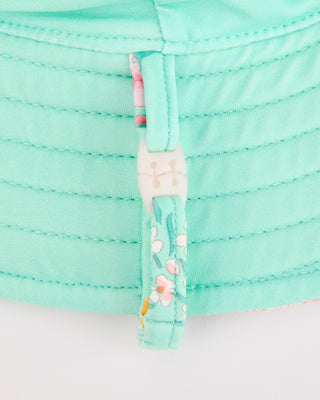 Swim Sunhat Paradise - Waratah Mint