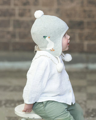 Baby Blouse Peter Pan - Cream