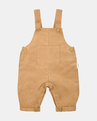 Baby Overalls Corduroy Quincy - Driftwood