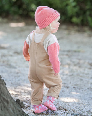 Baby Overalls Corduroy Quincy - Driftwood