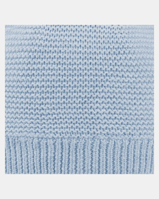 Organic Beanie Snowy - Bluebell