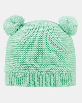 Organic Beanie Snowy Sweet Pea (LS)