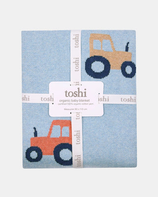Organic Blanket Mystical - Tiny Tractors