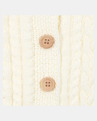 Organic Cardigan Yummy - Cream