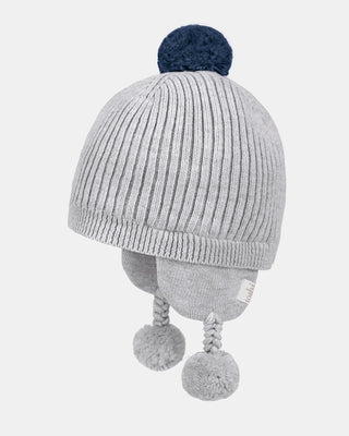 Organic Earmuff Bobby - Fog