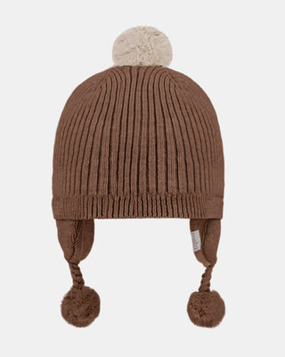Organic Earmuff Bobby - Peppercorn