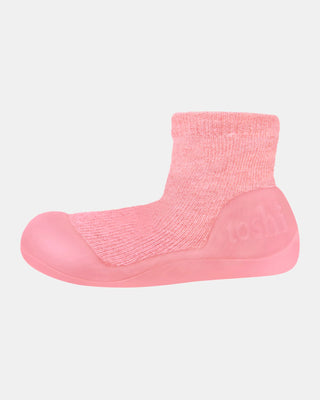 Organic Hybrid Walking Socks - Winter Rose