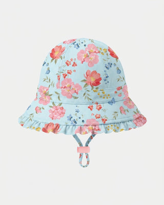 Swim Bell Hat Twinkle Aqua Garden
