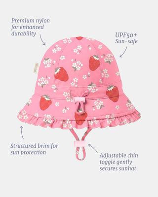 Swim Bell Hat Twinkle Strawberry