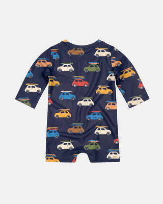 Swim Onesie L/S Pirate Wave Buggies