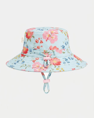 Swim Sunhat Twinkle Aqua Garden